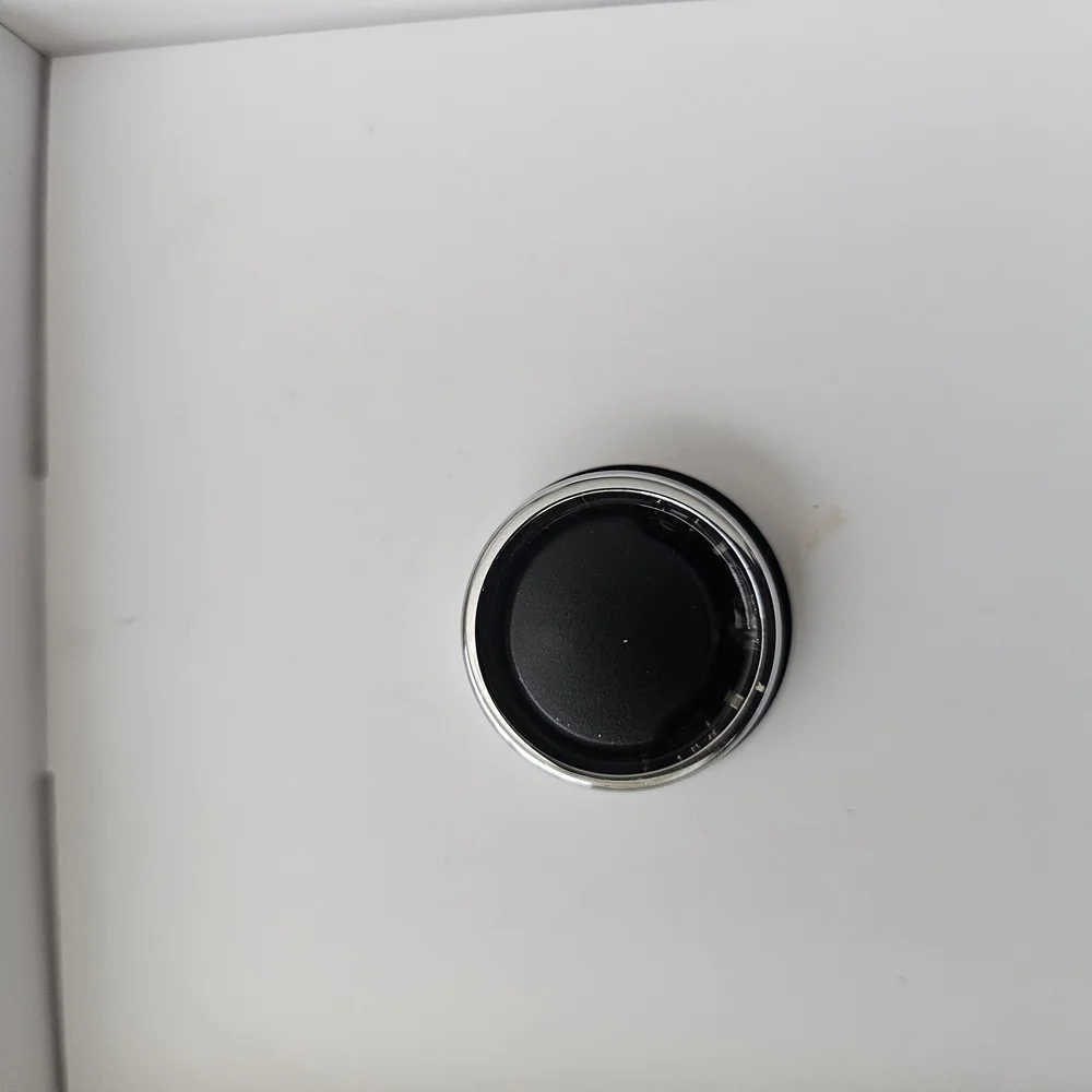 Silver Horizon Oura Ring with Charging Cable Size 8